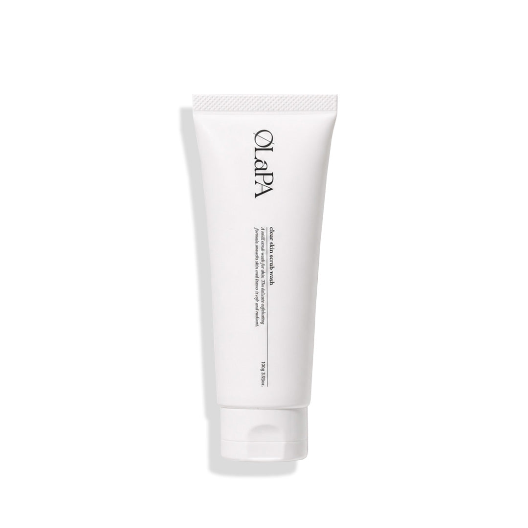 clear skin scrub wash