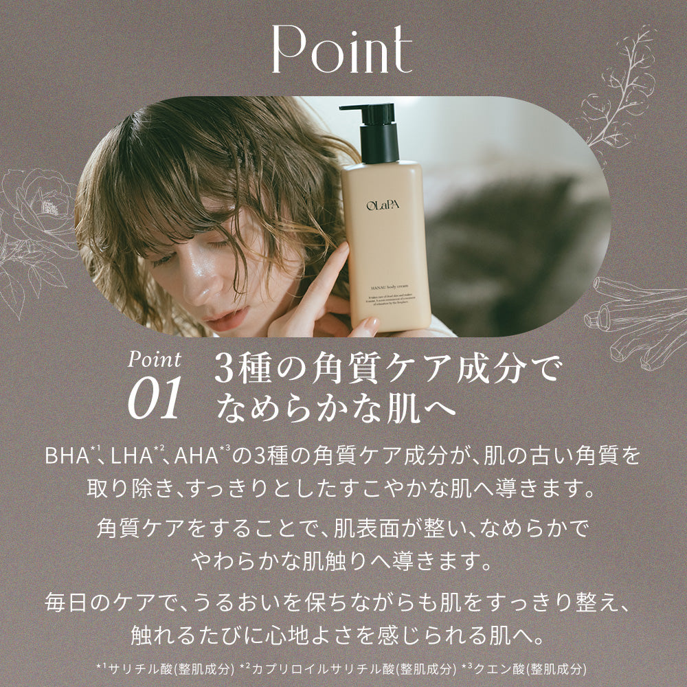 Adsorb Body Gel クリーム　はなお HANAU body cream – OLaPA