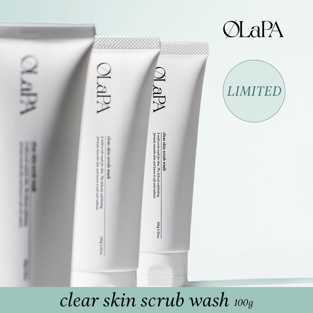 clear skin scrub wash