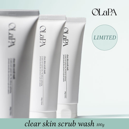 clear skin scrub wash